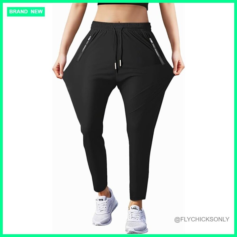 Lightweight Stretchy Hiking Pants Quick Dry Breathable with Zipper Pockets
